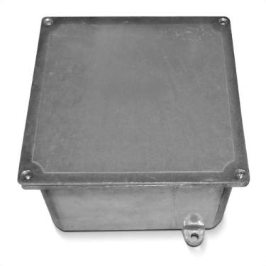 Imagem de Caixa Passagem 30X30X12 Alumínio Com Tampa CDT30 Elecon