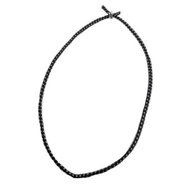 Imagem de Extensor Corda Elastica Sem Gancho 35cm Preto/Branco-10UN - Alffa
