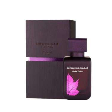 Imagem de La Yuqawam Orchid Prairie EDP (Eau de Parfum) para mulheres 75 ML (2,5 oz) | Elegante Pour Femme spray | Pura Oud temperado para baixo com almíscar e baunilha | Assinatura Arabian Perfumaria | por Perfumes Rasasi