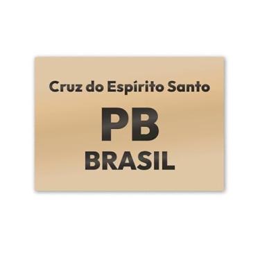 Imagem de Imã de Geladeira Cruz do Espírito Santo PB MDF 8x5