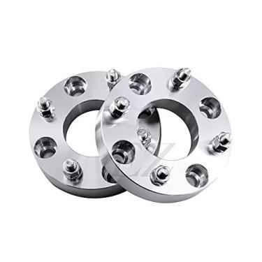 Imagem de ezaccessory 2 adaptadores de roda de tarugo 4 x 4,25 a 4 x 4,5 | 4 x 108 a 4 x 114,3 | Serve para Ford Focus Mercury Cougar & Mount Wheels da Honda Accord | 2,54 cm de espessura