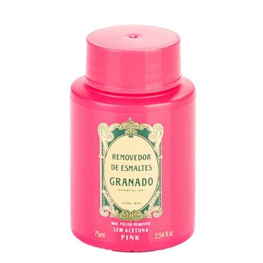 Imagem de Removedor De Esmaltes Granado Pink Sem Acetona 75ml