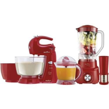 Imagem de Kit Cozinha 3 Em 1 Britânia Batedeira Liquidificador 220v