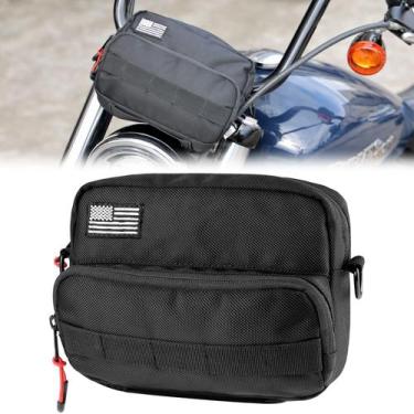 Imagem de Bolsa para motocicleta KEMIMOTO Handlebar Tool Bag Storage Alforge