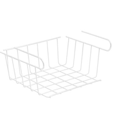 Imagem de Cesto Organizador de Armário Gaveta Organizadora Pequena Branco