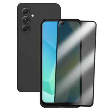 Imagem de Película de Privacidade Anti Espião + Capa Capinha Preta Para Galaxy A16