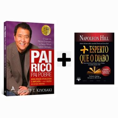 Imagem de Kit Livros, Pai Rico, Pai Pobre - Robert Kyiosaki + Mais Esperto que o