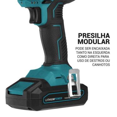 Imagem de Parafusadeira Philco PPF21M Maleta + Fenda e Philips 21V Bateria