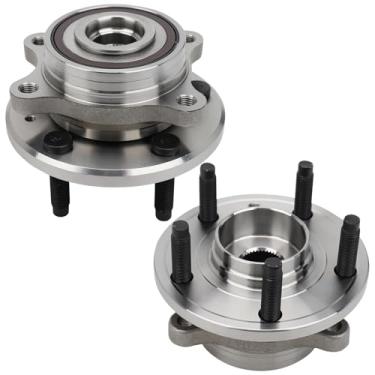 Imagem de Conjunto de cubo e rolamento da roda dianteira/traseira 513275 para Ford 2011-15 Edge/09-18 Flex/10-18 Taurus/14-18 Police Sedan, 2010-16 Lincoln MKS/10-19 MKT/11-15 MKX 2WD AWD (par)