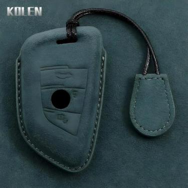 Imagem de BMW X1 X3 X5 X6 X7 1 3 5 6 7 Series Couro Carro Chave Remota Caso Capa