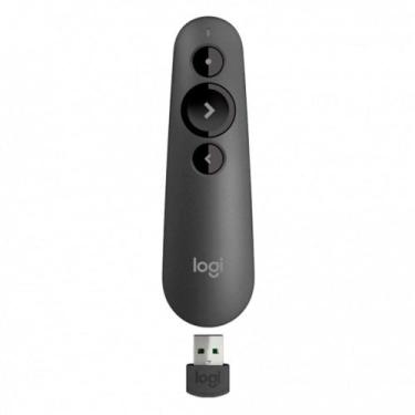 Imagem de Apresentador sem fio Logitech R500s USB Bluetooth 910-006518, Preto