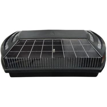 Imagem de Luminária tipo Tartaruga Retangular Slim de Polimero PP E27 - Jota Ilu