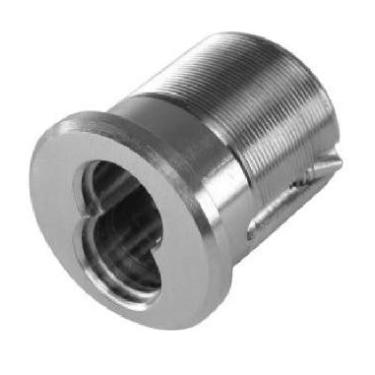 Imagem de Best Access Systems Caixa de cilindro de encaixe 1E74-C4RP3626, latão, 6/7 pinos, acabamento cromado acetinado US26D, 3,8 cm, caixa com 1