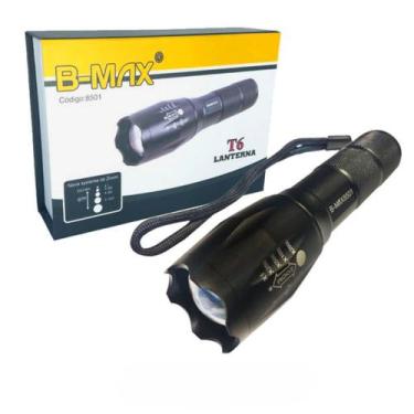Imagem de Lanterna Super LED Bmax Zoom Foco 2000x 3 modos - B-max