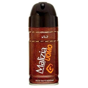 Imagem de Desodorante Malizia Masculino Spray Wild 150Ml