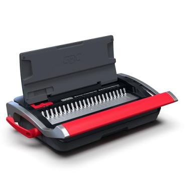 Imagem de GBC Máquina de encadernação CB15 CombBind Punch e Pente, perfura 15 folhas, liga 150 folhas (WSM200023)