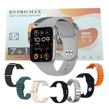 Imagem de Relógio Inteligente digital smart watch K9 Pro com 7 pulseiras - FereF