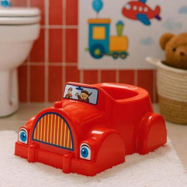 Imagem de Penico infantil treinamento para desfralde criança carro colorido prát