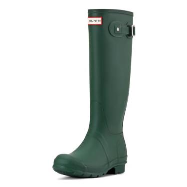 Imagem de Hunter Wellingtons altos femininos originais, Verde caçador, 34