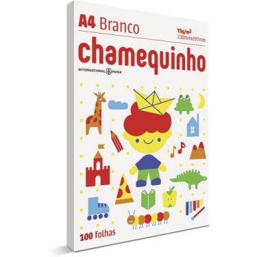 Imagem de Chamequinho A4 100 Folhas - Branco - CHAMEX