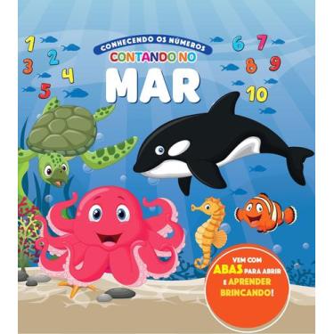 Imagem de Livro - Conhecendo os Números - Contando no Mar