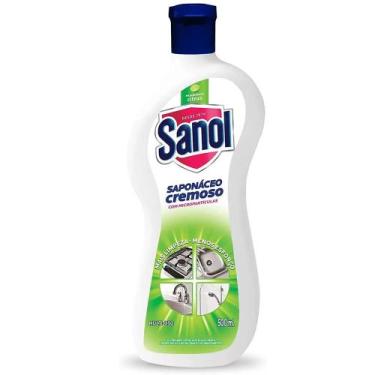 Imagem de Limpador Multiuso Saponaceo Sanol Cremoso Citrus 500Ml