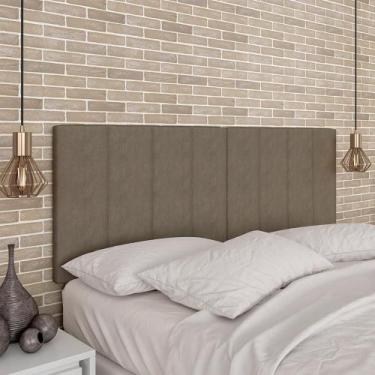 Imagem de Cabeceira Estofada Para Cama Queen Dakota Capuccino - Móveis Arapongas