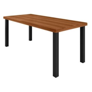 Imagem de Mesa Área Gourmet Maciça -Athenas 1,60x0,90m Paonanda - Paonanda Decor