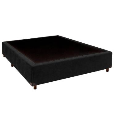 Imagem de Cama Box Viuvo Preto Nature 128x188