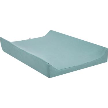 Imagem de Trocador Bebê de Cômoda Anatômico Liso Verde com Capa - Hug