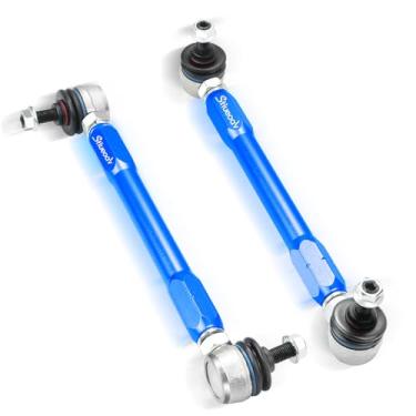 Imagem de Stiueoav Barra oscilante ajustável K80258 - Link de extremidade estabilizador frontal de alumínio compatível com Sebring 2007-2010 Avenger 2008-2014 Calibre 2007-2012 Compass/Patriot 2008-2017 Lancer