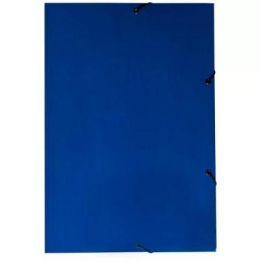 Imagem de Pasta Aba Elastico A4 Duplex 200g S/ Ilhos - TP Pastas PCT C/10, Azul