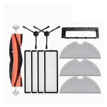 Imagem de Compatible With Xiaomi Mi Robot Vacuum-Mop 2 STYTJ03ZHM Vacuum Cleaner Accessories Hepa Filter Mop Cloth Main Side Brush Spare Parts(Navy Blue)
