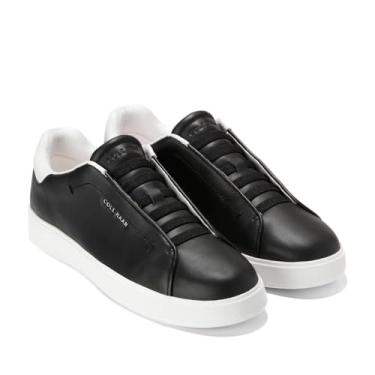 Imagem de Cole Haan Tênis feminino Grandpro Luxe sem cadarço, Preto/Preto Ltr, 39