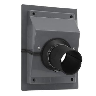 Imagem de VBESTLIFE Kit de Cobertura de Conjunto de Linha de Penetração de Parede HVAC, Capa de Vedação de Parede de Proteção Completa para Ar Condicionado Externo, Instalação Rápida e Fácil (GREY)