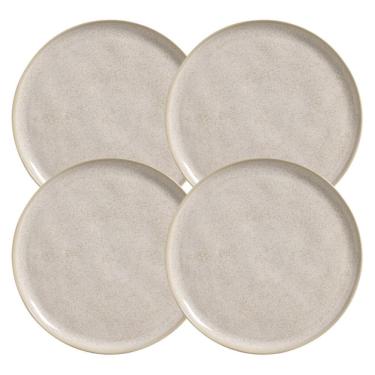 Imagem de Jogo Pratos Raso Jantar 27,5Cm 4 Pçs Bio Latte Porto Brasil