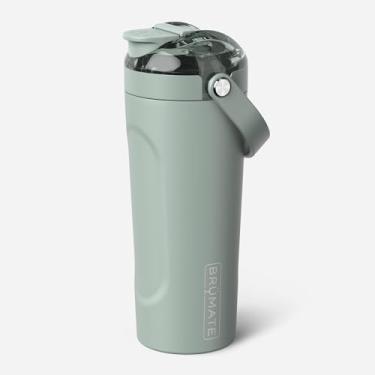 Imagem de BrüMate Coqueteleira MultiShaker | Aço inoxidável isolado 100% à prova de vazamento | Garrafa coqueteleira de proteína e pré-treino para academia | 740 ml (Sage)
