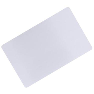 Imagem de Impressionantes Espaços Em Branco Marcam Cartões de Nome de Visita de Negócios Lisos de Metal Gravado Definidos para Diversas Demandas (Prata)