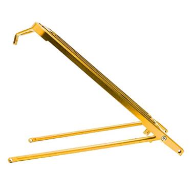 Imagem de Suporte de transporte de bagagem para assento traseiro de bicicleta de liga de alumínio para Brompton - Rack de gabião montado em estrutura resistente para frete, turismo e viagens, acessórios de