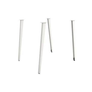 Imagem de Base Mesa De Jantar Iguaçu M079 Aço S- Tampo Branco - Kappesberg