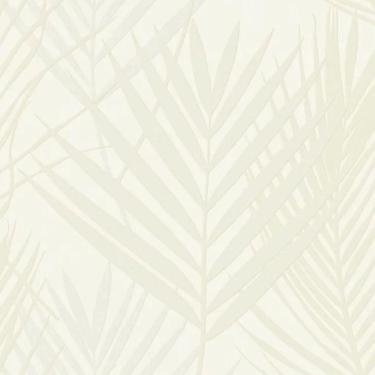 Imagem de Papel De Parede Tissé Folhagem Branco 20701