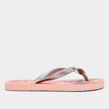 Imagem de Chinelo Roxy Light Floral Sandals Feminino-Feminino