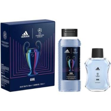 Imagem de Kit Adidas Uefa Champions League Goal Perfume + Shower-Masculino