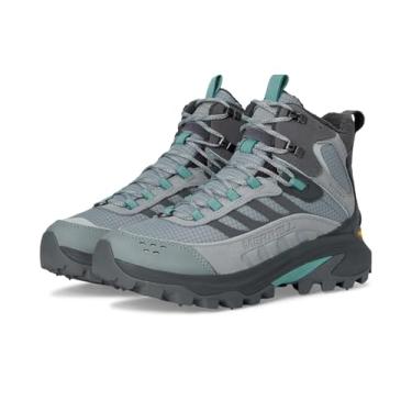 Imagem de Merrell Bota feminina Moab Speed 2 Thermo Mid impermeável para caminhada, Monumento, 36