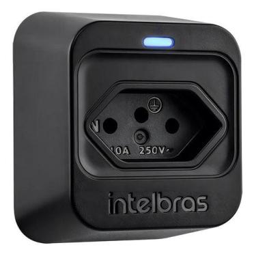Imagem de Tomada Proteção Elétrica 2p+t Adaptador Surtos Pocket Eps - INTELBRAS