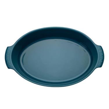 Imagem de Forma Oval Travessa Refratária 39 cm Verdigris 2,9 L Germer