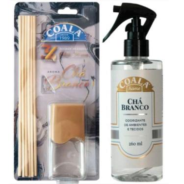 Imagem de Kit Chá Branco Difusor e Odorizador 260ml Coala (2 produtos)