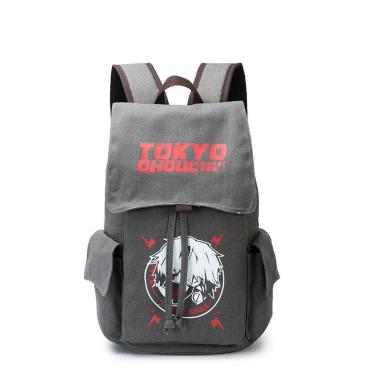 Imagem de Mochila escolar infantil Tokyo Ghouls com impressão 3D de algodão e poliéster