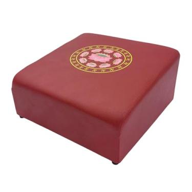 Imagem de RNXRZANK Almofada de Meditação Elegante, Fácil de Manter, Antiderrapante, para Oração, Apoio para Os Joelhos, Puf Tatami, Presente Ideal para Mulheres E Homens, Estilo C