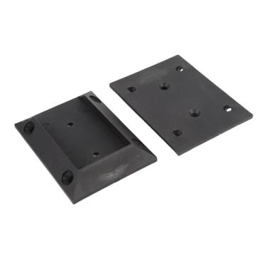 Imagem de KUIDAMOS Conectores Fortes Dos Trilhos da Plataforma Ajustados para a Pérgula da Varanda Cerca do Jardim Cargo de Madeira, 40 Suportes de Náilon Pces para Projetos Exteriores